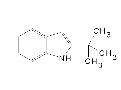 2-tert-Butyl-1H-indole structure