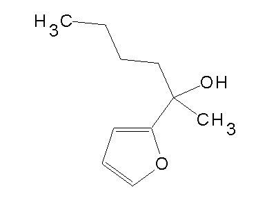 2-(2-Furyl)-2-hexanol structure