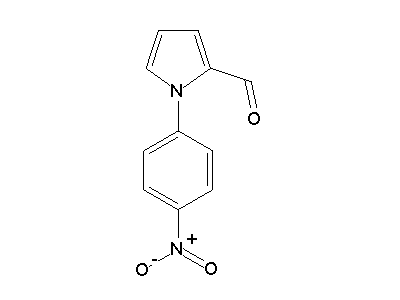 1-(4-Nitrophenyl)-1H-pyrrole-2-carbaldehyde structure