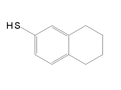 5,6,7,8-Tetrahydro-2-naphthalenethiol structure