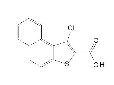 1-Chloronaphtho[2,1-b]thiophene-2-carboxylic acid structure