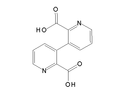 [3,3']Bipyridinyl-2,2'-dicarboxylic acid structure