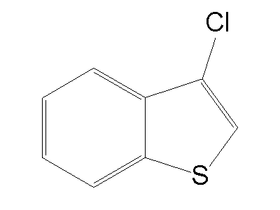 3-Chloro-1-benzothiophene structure
