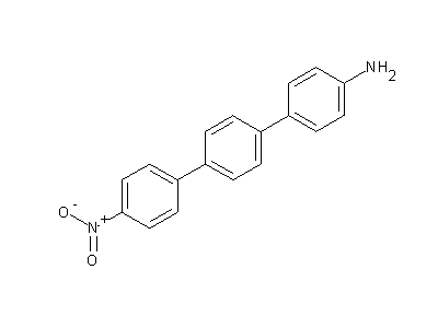 4-Nitro-4''-amino-p-terphenyl structure
