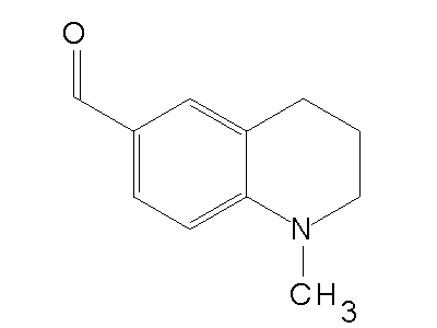 1-Methyl-1,2,3,4-tetrahydro-6-quinolinecarbaldehyde structure