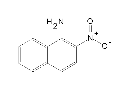 2-Nitro-1-naphthalenamine structure