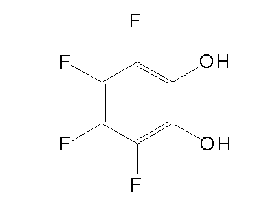 3,4,5,6-Tetrafluoro-1,2-benzenediol structure