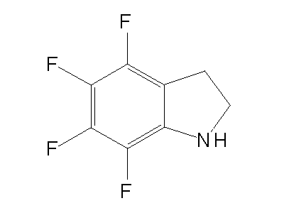 4,5,6,7-Tetrafluoroindoline structure
