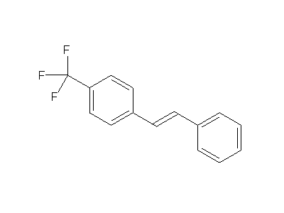 1-(2-Phenylvinyl)-4-(trifluoromethyl)benzene structure