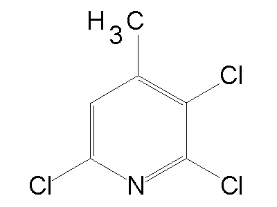 2,3,6-Trichloro-4-methylpyridine structure