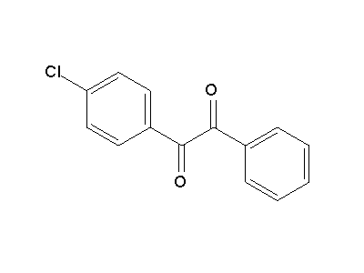 1-(4-Chlorophenyl)-2-phenyl-1,2-ethanedione structure