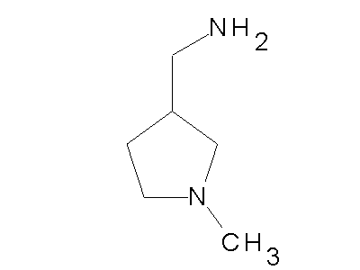 3-Aminomethyl-1-methylpyrrolidine structure