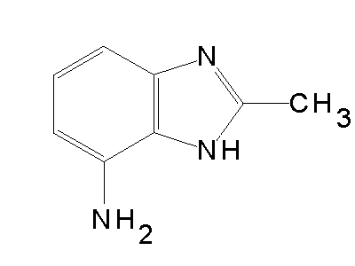 2-Methyl-1H-benzimidazol-7-amine structure