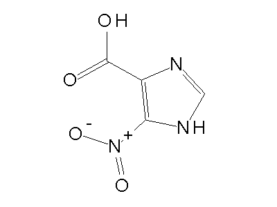 5-Nitro-1H-imidazole-4-carboxylic acid structure