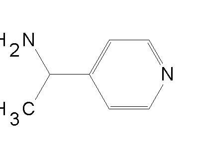 alpha-Methyl-4-pyridinemethylamine structure