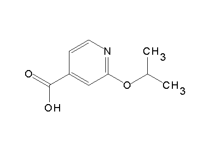 2-Isopropoxyisonicotinic acid structure
