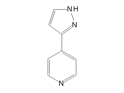 4-(1H-Pyrazol-3-yl)pyridine structure