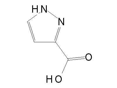 1H-Pyrazole-3-carboxylic acid structure