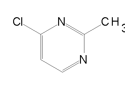 4-Chloro-2-methylpyrimidine structure