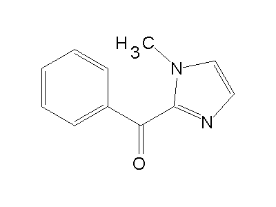 (1-Methyl-1H-imidazol-2-yl)(phenyl)methanone structure