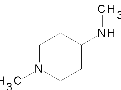 N,1-Dimethylpiperidin-4-amine structure