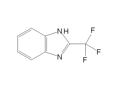 2-(Trifluoromethyl)-1H-benzimidazole structure