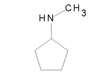 N-Methylcyclopentanamine structure