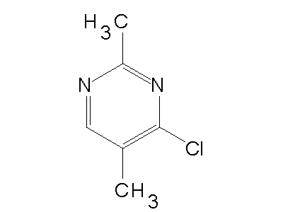 4-Chloro-2,5-dimethylpyrimidine structure