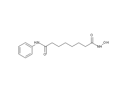 Vorinostat structure