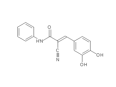 Tyrphostin AG 494 structure