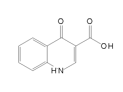 4-Oxo-1,4-dihydroquinoline-3-carboxylic acid structure