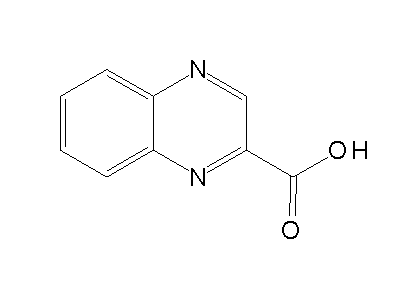 2-Quinoxalinecarboxylic acid structure