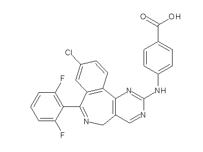 MLN8054 structure