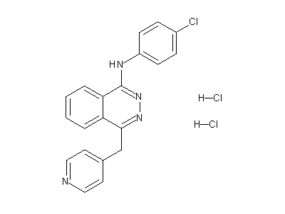 Vatalanib dihydrochloride structure