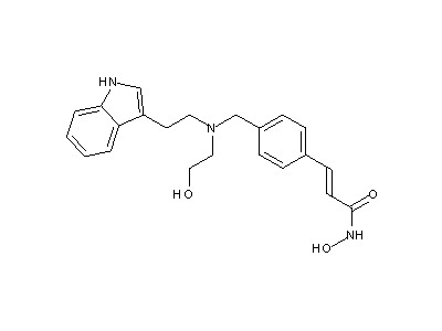Dacinostat structure