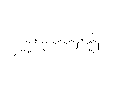 Pimelic Diphenylamide structure