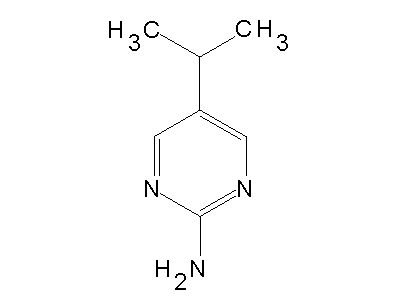 2-Amino-5-isopropyl-pyrimidine structure