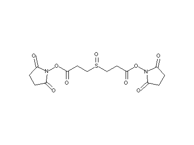 Disuccinimidyl sulfoxide (DSSO) structure