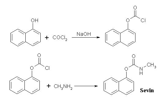 naphtol-1 and phosgene